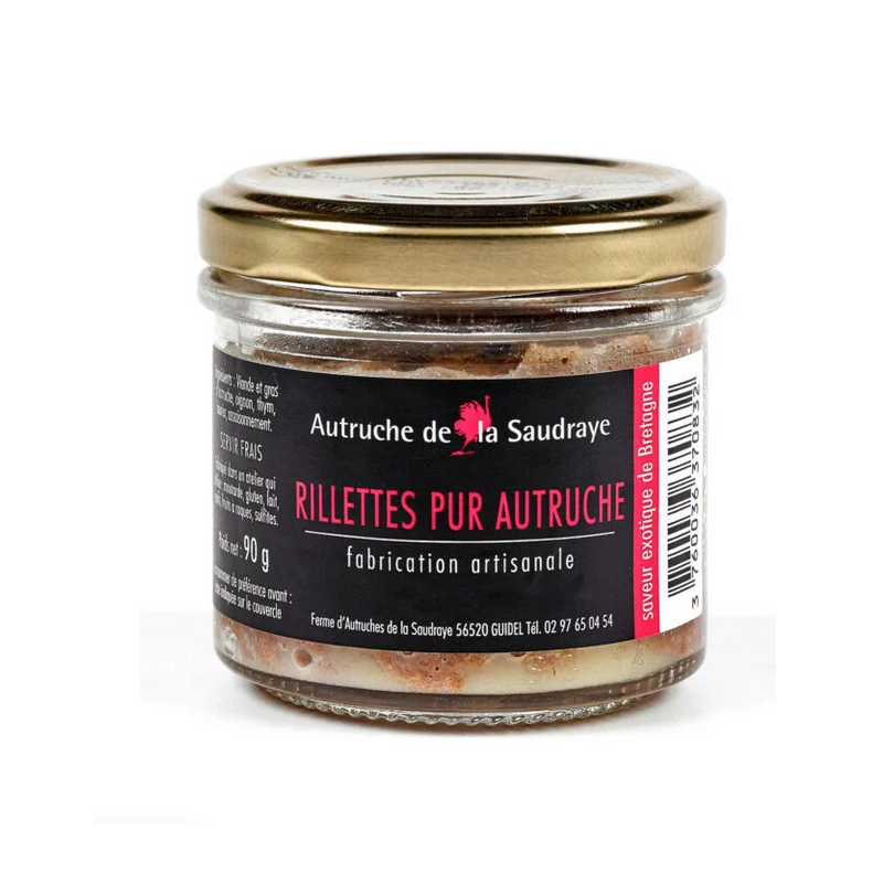 Rillettes d'autruche