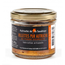 Rillettes d'autruche
